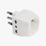 ADATTATORE TRIPLO 2 POLI + TERRA 16A € 1,58
