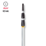 Asta in alluminio 4,5 mt "BULOVA"