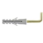 BL.TASS. APPENDI QUADRO C/GANCIO OTT. 4 MM CONFEZIONE DA PZ 8