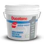 Ducotone extra cover  - pittura murale super coprente diretta su cartongesso 12,5 litri