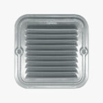 GRIGLIA DI AERAZIONE QUADRA DA SOVRAPPORRE MISURA 23X23 IN ALLUMINIO € 6,17