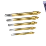 KIT PUNTA A LANCIA "4 TAGLIENTI" PER PIASTREL./VETRO 5.PZ