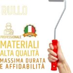Rullo Piccolo Frangibolle Professionale con Stella in Alluminio, Elimina Bolle, Diametro 20 mm e Altezza Denti 3 mm