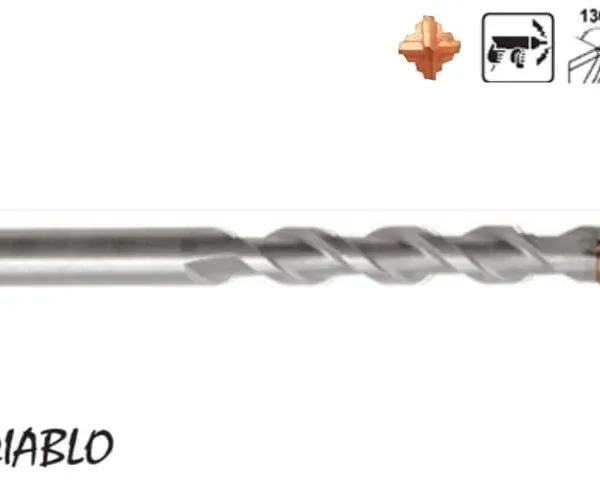 PUNTA MURO 4 TAGLIENTI DIABLO 8X120MM