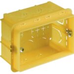 SCATOLA INCASSO RETT. 3 MOD. 37100