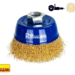 SPAZZOLA A TAZZA IN ACC. CON FORO M14X100MM