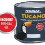 Smalto All’Acqua Antiruggine e fondo "Tucano" - 0,750ML