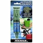 Colla Epossidica Acciaio Liquido 25ml Teknica A Presa Rapida