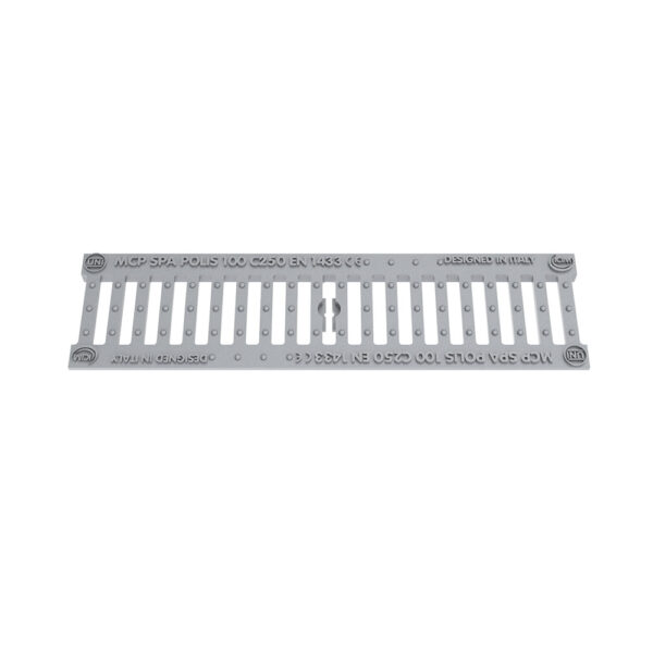 Griglia per canaletta di drenaggio Polis 130x500mm
