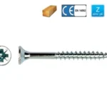 VITE TRUCIOLARE Z. BIANCA TPS CROCE 5,0X 80/48 F.P. PZ100