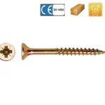 VITE TRUCIOLARE Z. GIALLA TPS CROCE 5,0X 80/52 F.P. PZ100