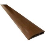 BATTISCOPA SIMIL-LEGNO PASSACAVO MT.2 MOGANO