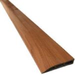 BATTISCOPA SIMIL-LEGNO PASSACAVO MT.2 ROVERE CILIEGIO