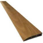 BATTISCOPA SIMIL-LEGNO PASSACAVO MT.2 TANGANICA NOCE CHIARO