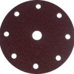 DISCO CARTA ABRASIVA RESINATA IN OSSIDO DI ALLUMINIO PER LEVIGATRICI ROTO-ORBITALI