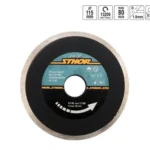 DISCO DIAMANTATO FASCIA CONTINUA "STHOR" 115MM