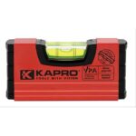 LIVELLI ALLUM. KAPRO TASCABILE 246 HANDY LEVEL Professionale. Spessore mm.1,2 cm.H.5 x 10. Bolla garantite a vita