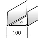 GUIDA PARETE 100MM X 3 MT