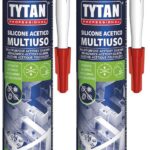 SILICONE ACETICO MULTIUSO ML.280 BIANCO/TRASPARENTE