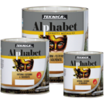 ALPHABET EFFETTI METALLICI – PER ESTERNI A SOLVENTE DA 0,750ML, 0,375ML E 0,125ML