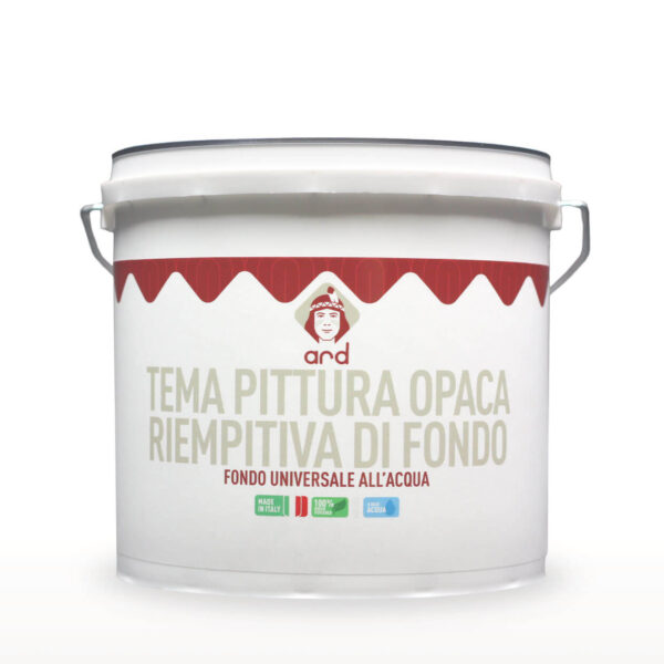 Fondo universale all'acqua Tema Pittura Opaca Riempitiva di Fondo litri 2,5