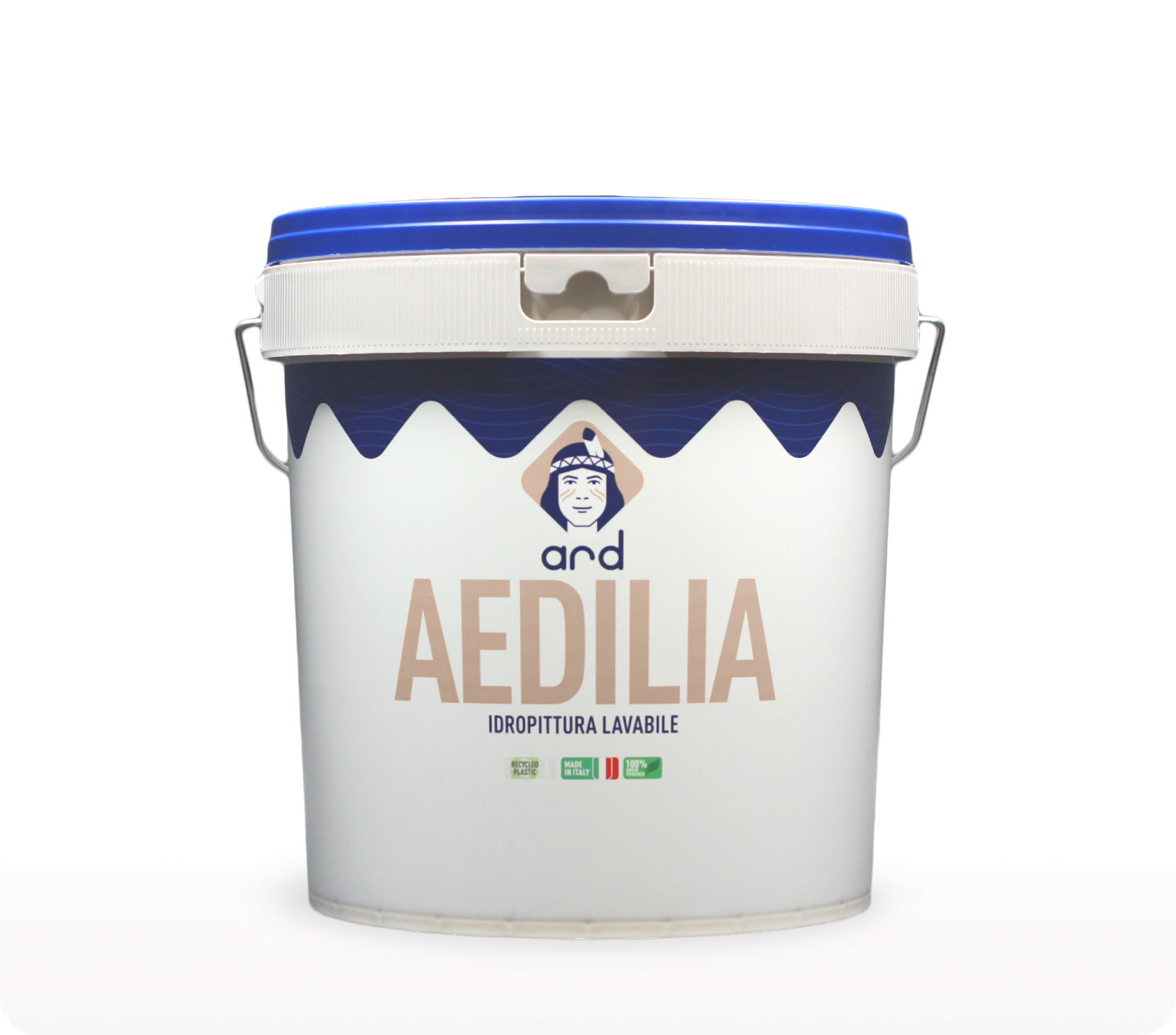 Idropittura lavabile per interno Idropittura lavabile per interno Aedilia Base Neutra 3,47.lt - immagine 1