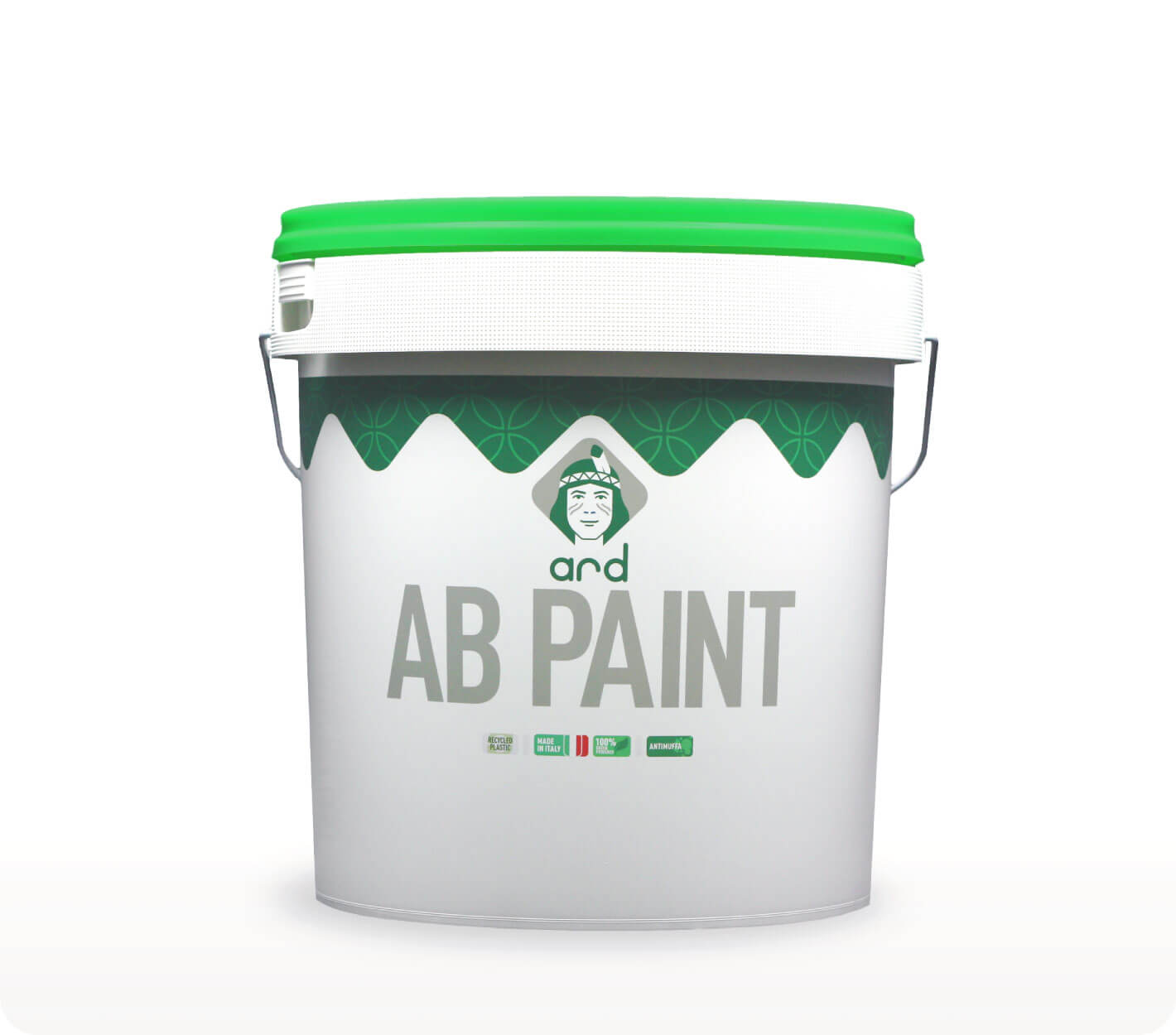 Idropittura murale lavabile antimuffa e antialga per esterno ed interno A-B Paint lavabile Idropittura murale lavabile 10 litri antimuffa e antialga per esterno ed interno - immagine 1