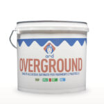 SMALTO ALL'ACQUA SATINATO PER PIASTRELLE E PAVIMENTI OVERGROUND 0,750ML